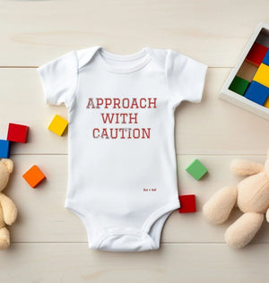 Approach With Caution Baby Grow
