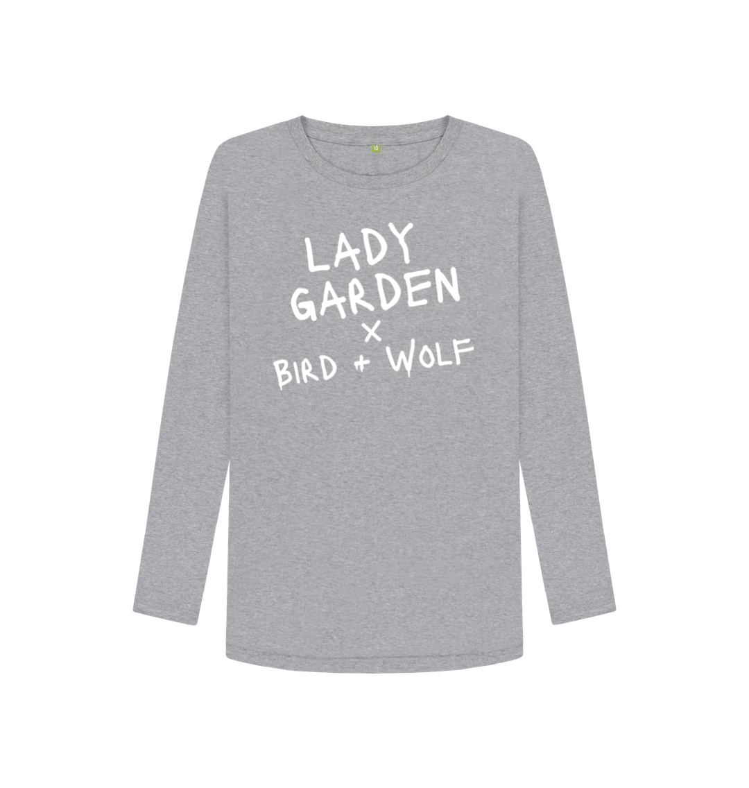 Athletic Grey Lady Garden X Bird + Wolf Long Sleeve Tee
