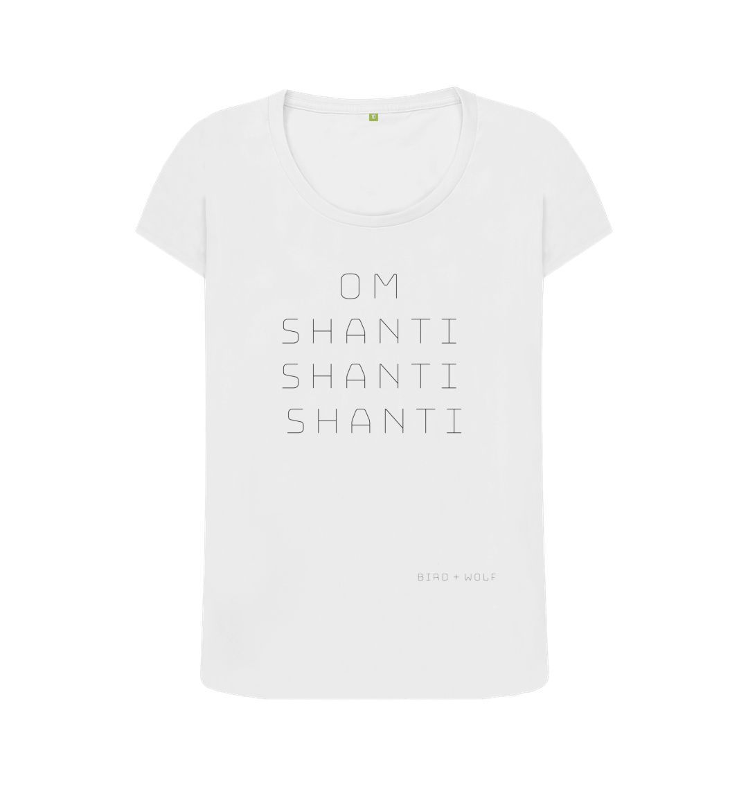 Shanti Tee ~ White