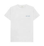 White Bird + Wolf Classic Tee (Blue lettering)