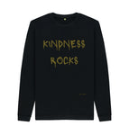 Black Kindness Rocks Comfy Sweatshirt