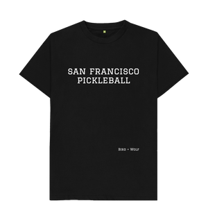 Black San Francisco Pickleball Classic Tee