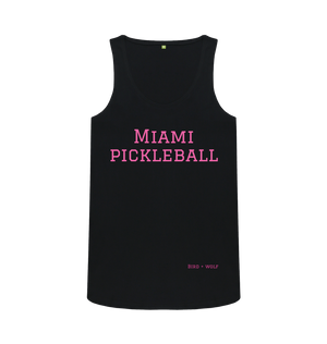 Black Miami Pickleball Vest