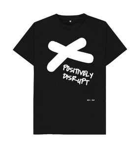 Black Positively Disrupt Classic Tee