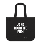 Black Je Ne Regrette Rien Everything Bag