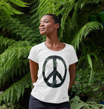 Peace Scoop T Shirt