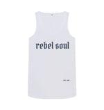 White Rebel Soul Vest Top