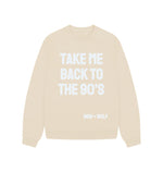 Oat Take Me Back to the 90's Oversized Sweatshirt
