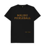 Black Malibu Pickleball Classic Tee