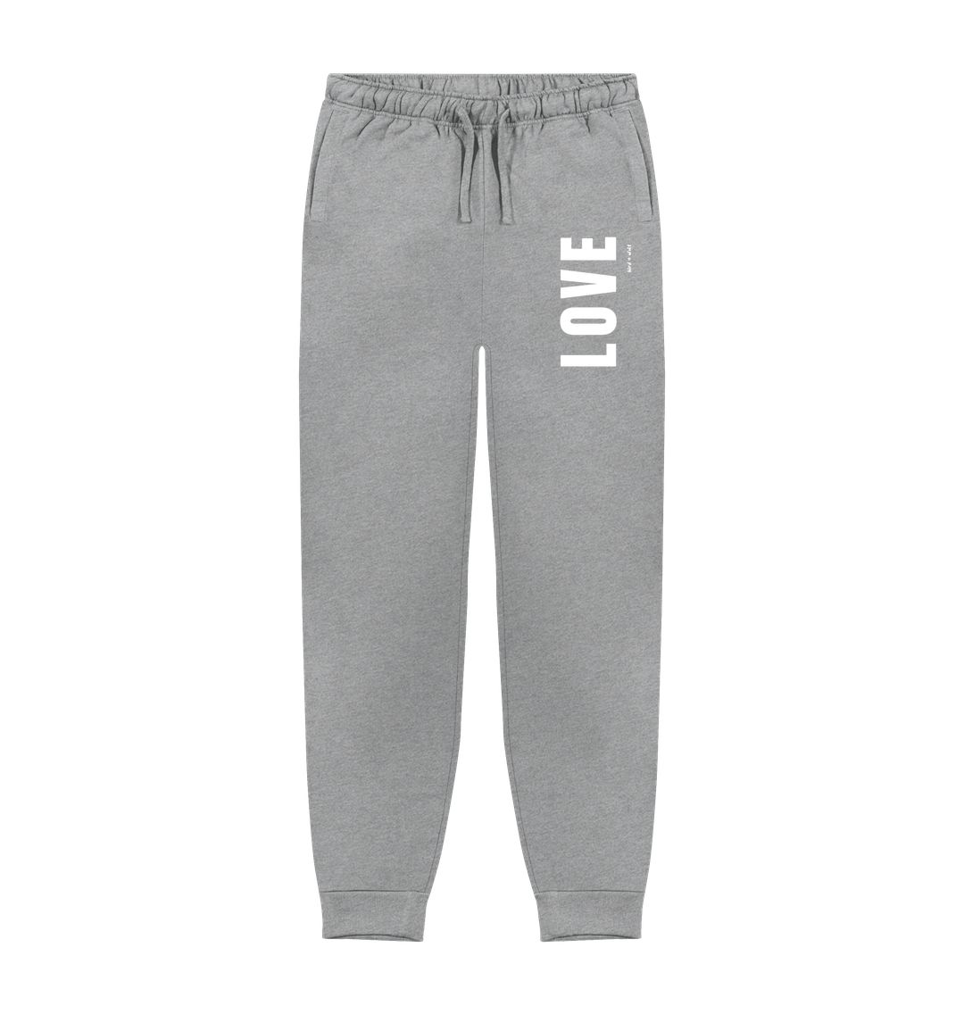 Athletic Grey Love Joggers
