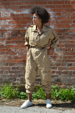 Beige Boilersuit