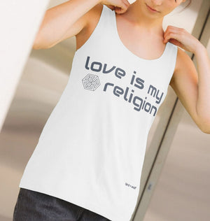 Love Is My Religion Vest Top