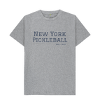 Athletic Grey New York Pickleball Classic Tee (Grey Lettering)