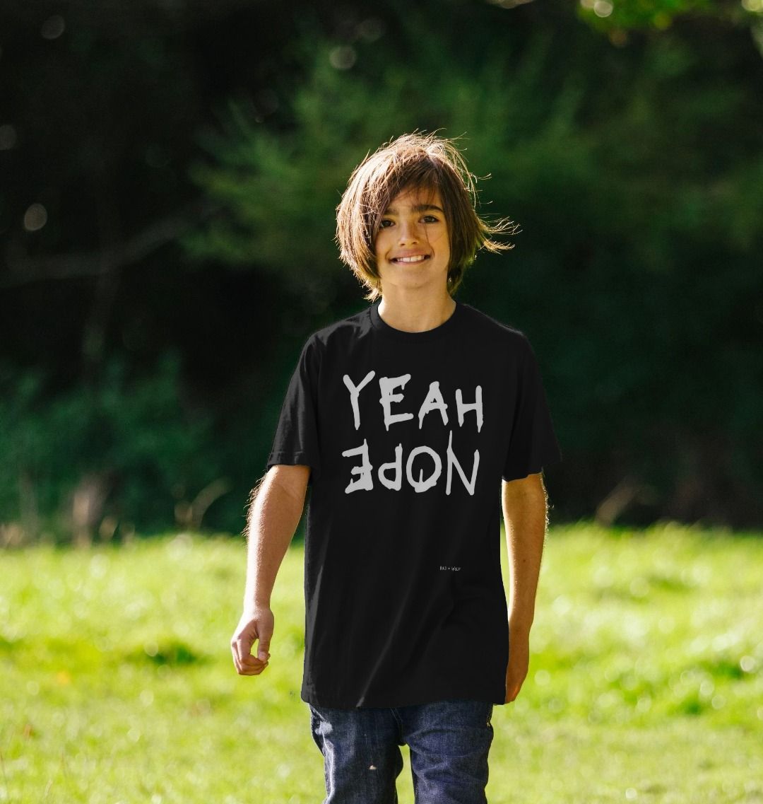 Yeah Nope Short Sleeve Kids Tee