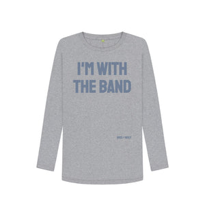 Athletic Grey I'm With the Band Long Sleeve Tee