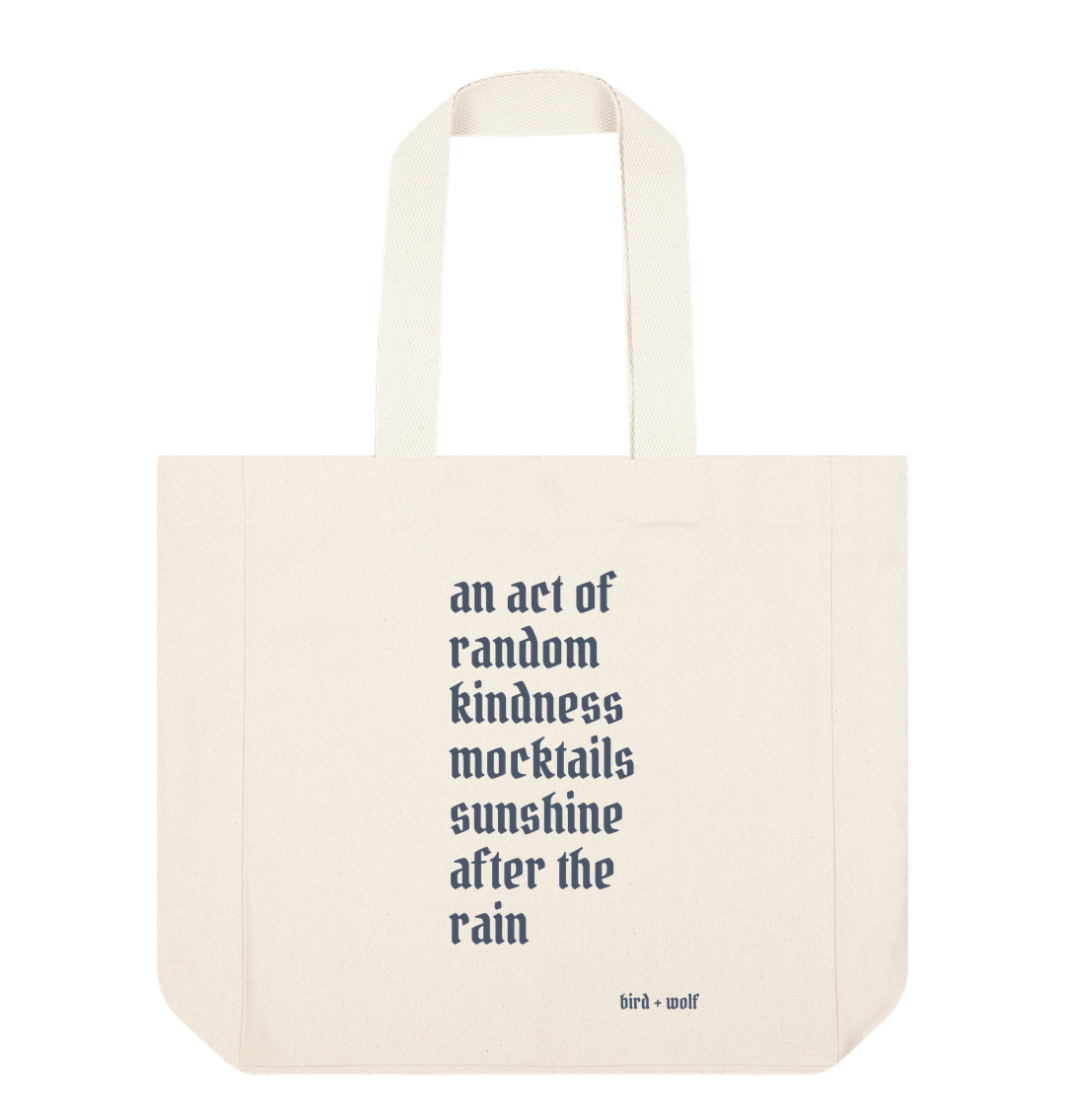 Natural Things We Love Everything Bag