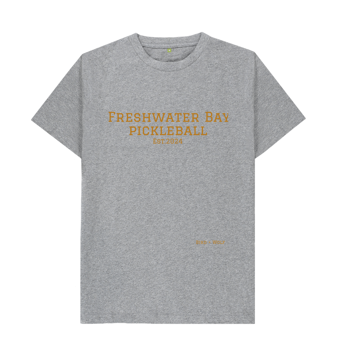 Athletic Grey Freshwater Bay  Pickleball Classic Tee