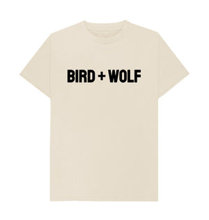 Oat Bird + Wolf Classic Tee (Black Lettering)