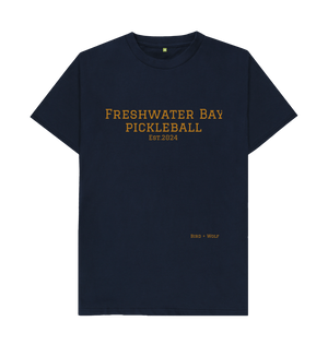 Navy Blue Freshwater Bay  Pickleball Classic Tee