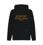 Black Newport Pickleball Chunky Hoodie