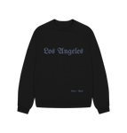 Black Los Angeles Oversized Sweatshirt