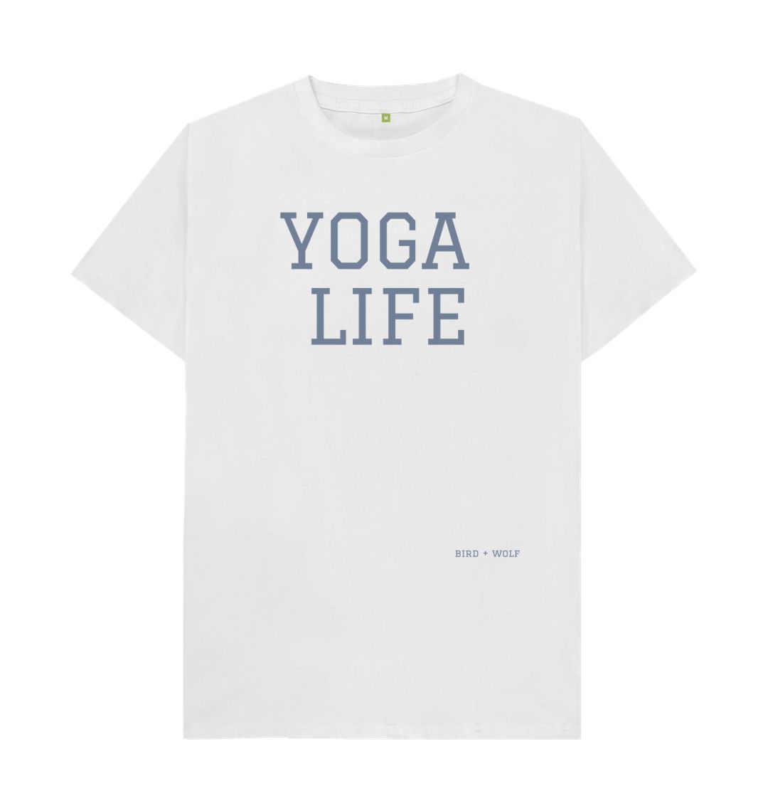 White Yoga Life Classic Tee
