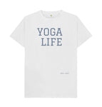 White Yoga Life Classic Tee