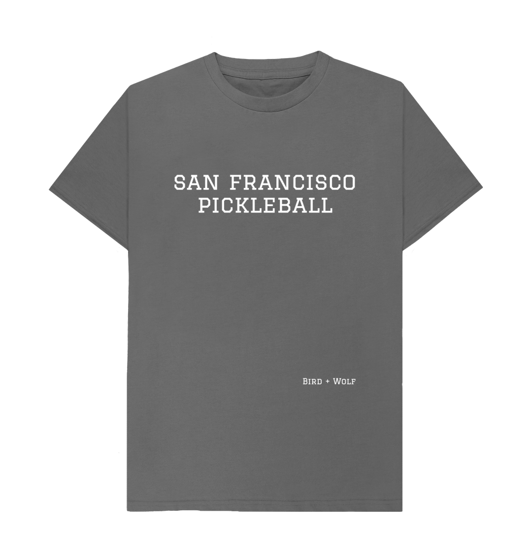 Slate Grey San Francisco Pickleball Classic Tee
