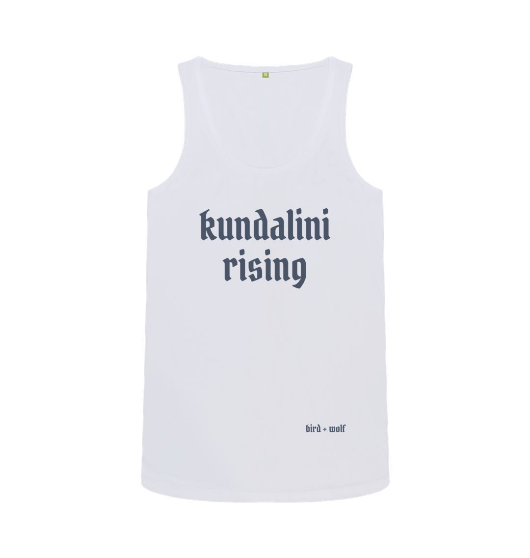 White Kundalini Rising Vest Top