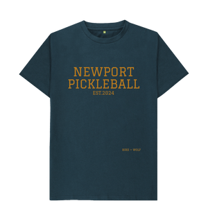 Denim Blue Newport Pickleball Classic Tee