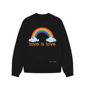 Black Love is Love Oversized Sweatshirt