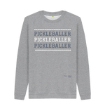 Light Heather Pickleballer Cosy Sweatshirt