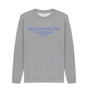 Light Heather Freshwater Bay Pickleball Cosy Sweatshirt