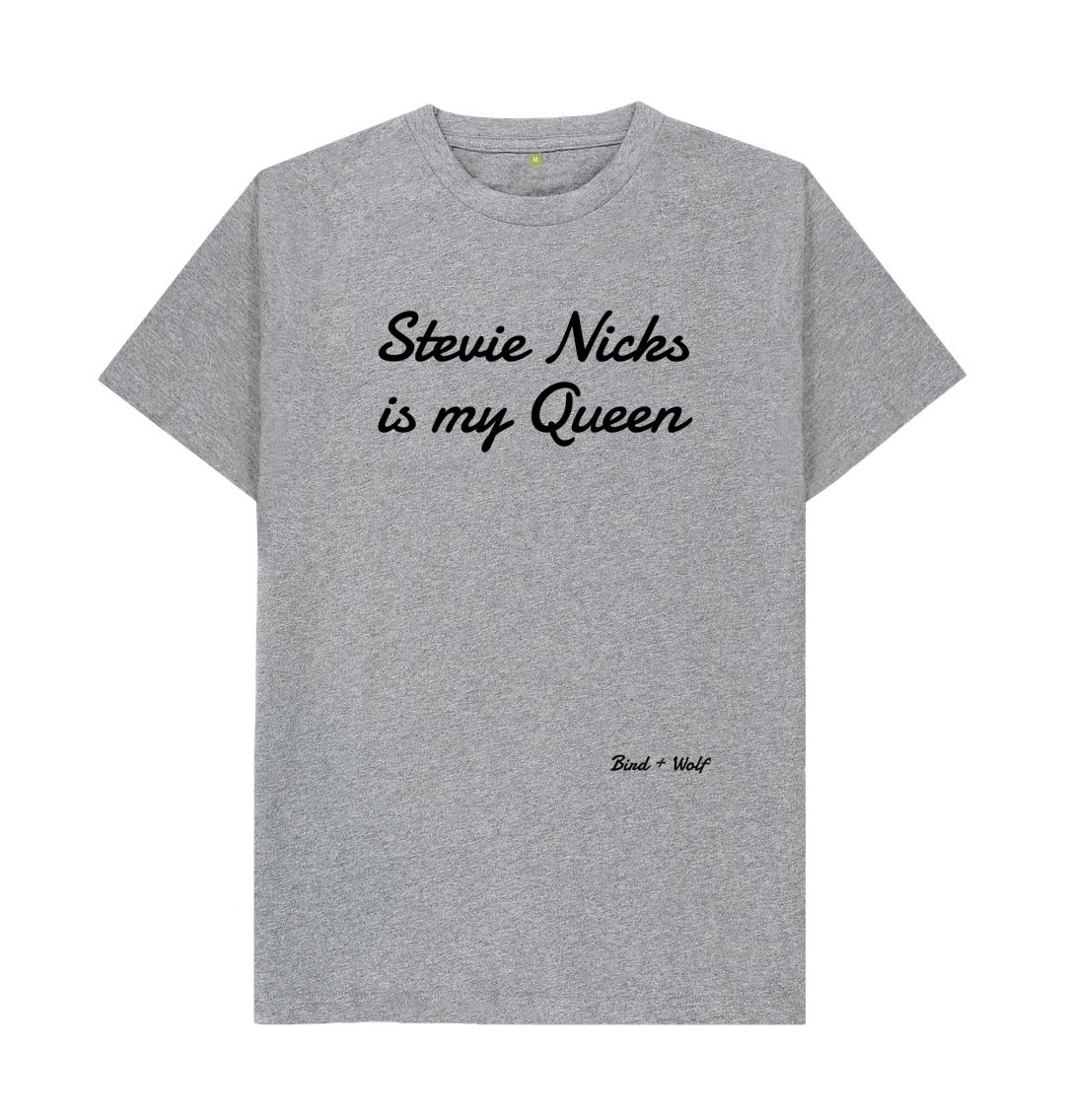Athletic Grey Stevie Nicks is my Queen Classic Tee