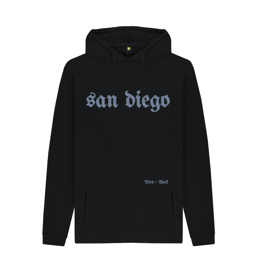 Black San Diego Chunky Hoodie