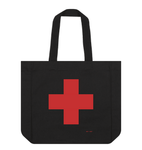 Black Red Cross Everything Bag