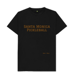 Black Santa Monica Pickleball Classic Tee