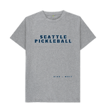 Athletic Grey Seattle Pickleball Classic Tee