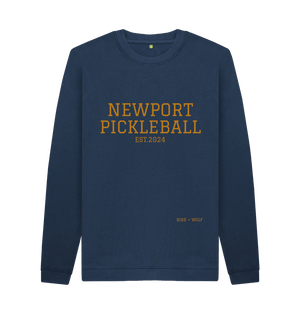 Navy Blue Newport Pickleball Cosy Sweatshirt