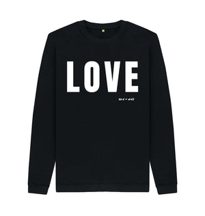 Black LOVE Cosy Sweatshirt
