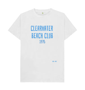 White Clearwater Beach Club 1975 Classic Tee