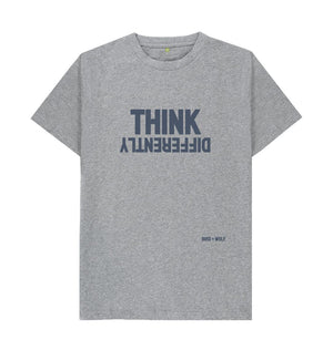 Athletic Grey Think Differently Classic Tee