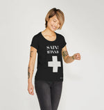 Saint Sinner Scoop T Shirt