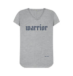 Athletic Grey Warrior V Neck Tee