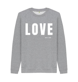 Light Heather LOVE Cosy Sweatshirt