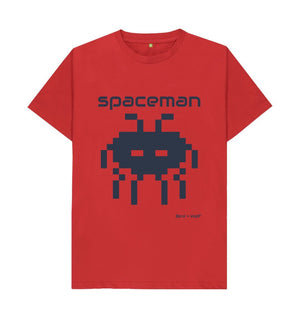 Red Spaceman Classic Tee