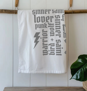 Sinner Saint + More Tea Towel