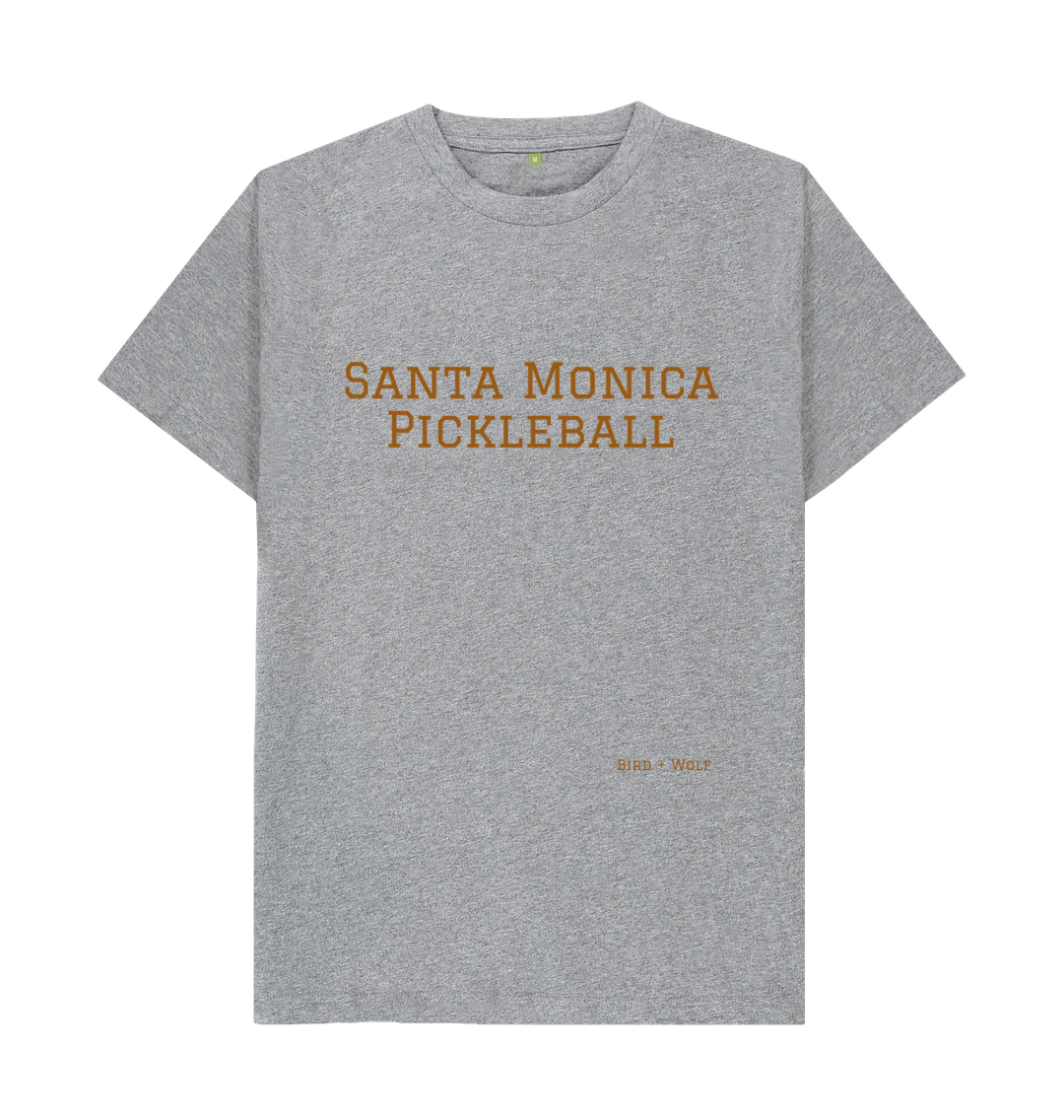 Athletic Grey Santa Monica Pickleball Classic Tee