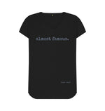 Black Almost Famous V Neck Tee