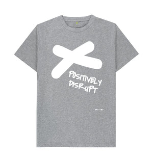 Athletic Grey Positively Disrupt Classic Tee